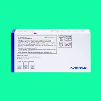Glucovance 500mg/2.5 mg