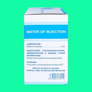 Nước cất pha tiêm Dược 3-2