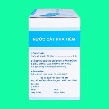 Nước cất pha tiêm Dược 3-2