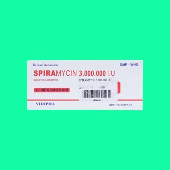 Spiramycin 3.000.000 I.U Vidipha