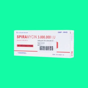 Spiramycin 3.000.000 I.U Vidipha