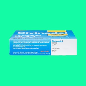 Viên sủi Bivinadol 500mg