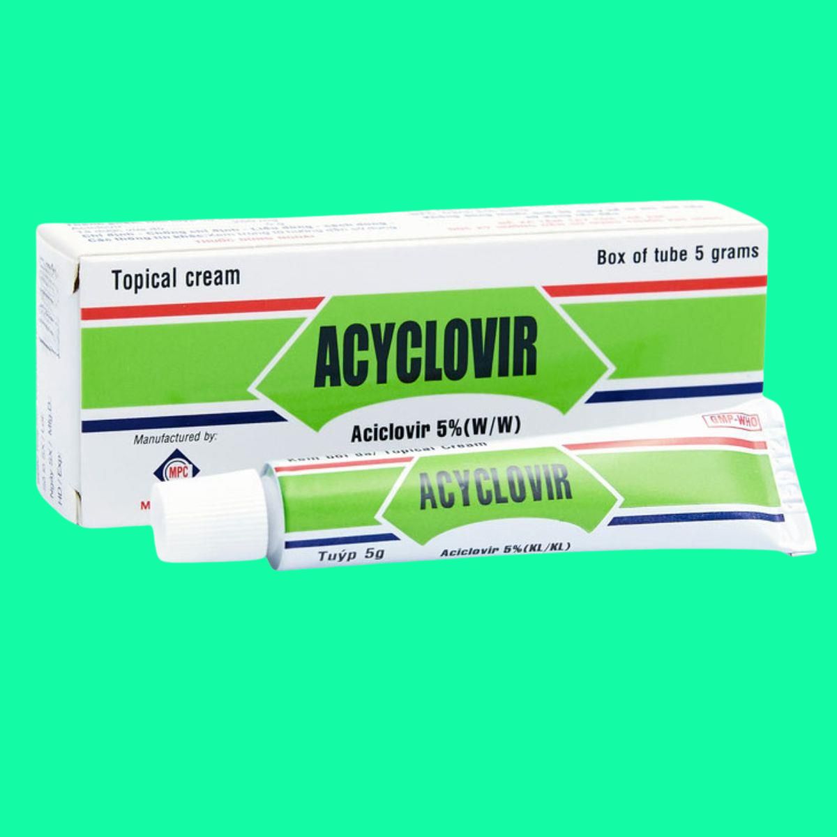 Acyclovir 5% Medipharco (1) Acyclovir 5% Medipharco