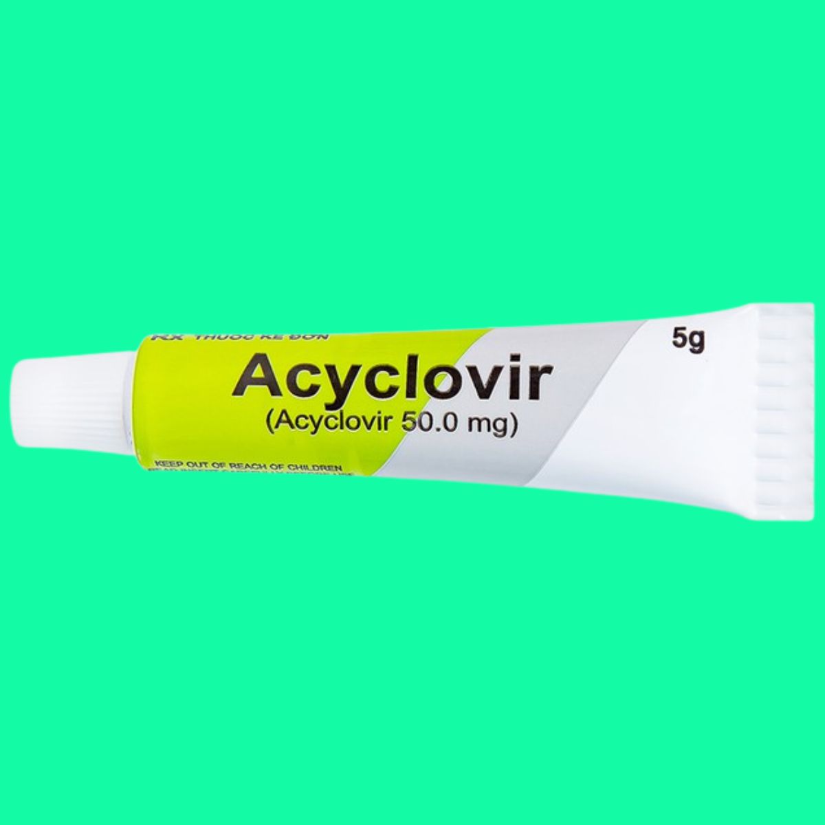 Acyclovir-Sinil-1 Kem bôi da Acyclovir Sinil giúp điều trị herpes simplex môi và sinh dục