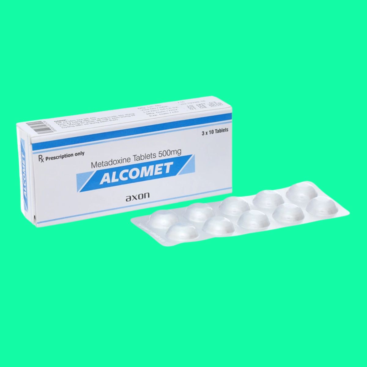 Alcomet 500mg (2) Alcomet 500mg