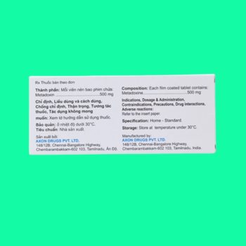 Alcomet 500mg 4 Alcomet 500mg