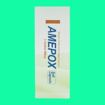 Amepox Soft Capsule 500mg 7 Thuốc Amepox Soft Capsule 500mg điều trị sạm da, tàn nhang, nám da