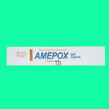 Amepox Soft Capsule 500mg 6 Thuốc Amepox Soft Capsule 500mg điều trị sạm da, tàn nhang, nám da