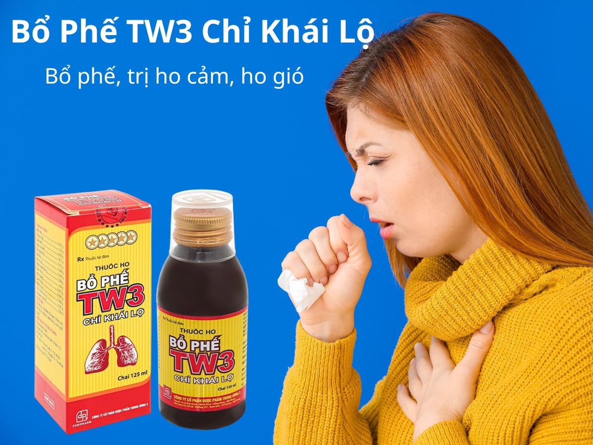 Bổ Phế TW3 Chỉ Khái Lộ