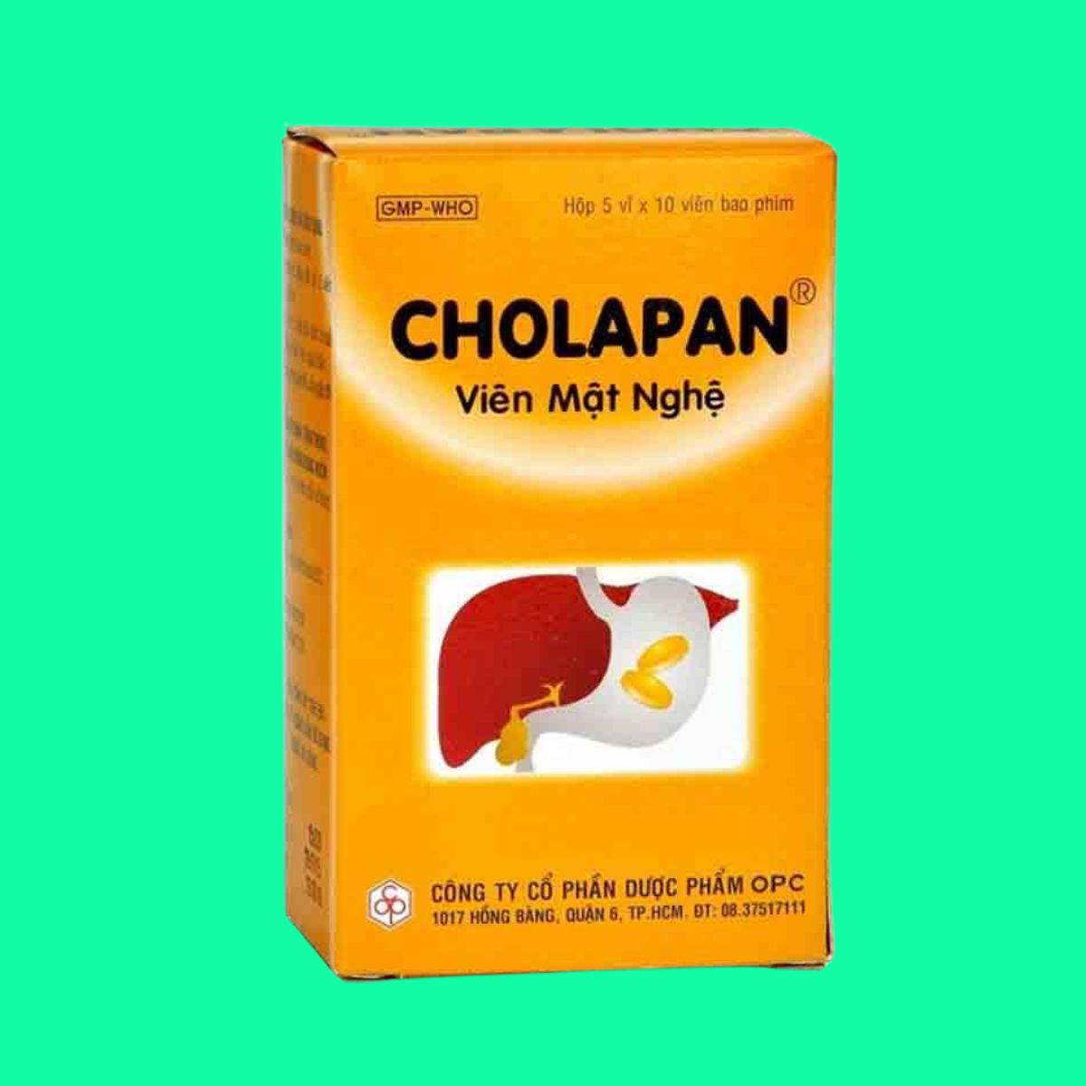 CHOLAPAN Viên mật nghệ (4) CHOLAPAN Viên mật nghệ
