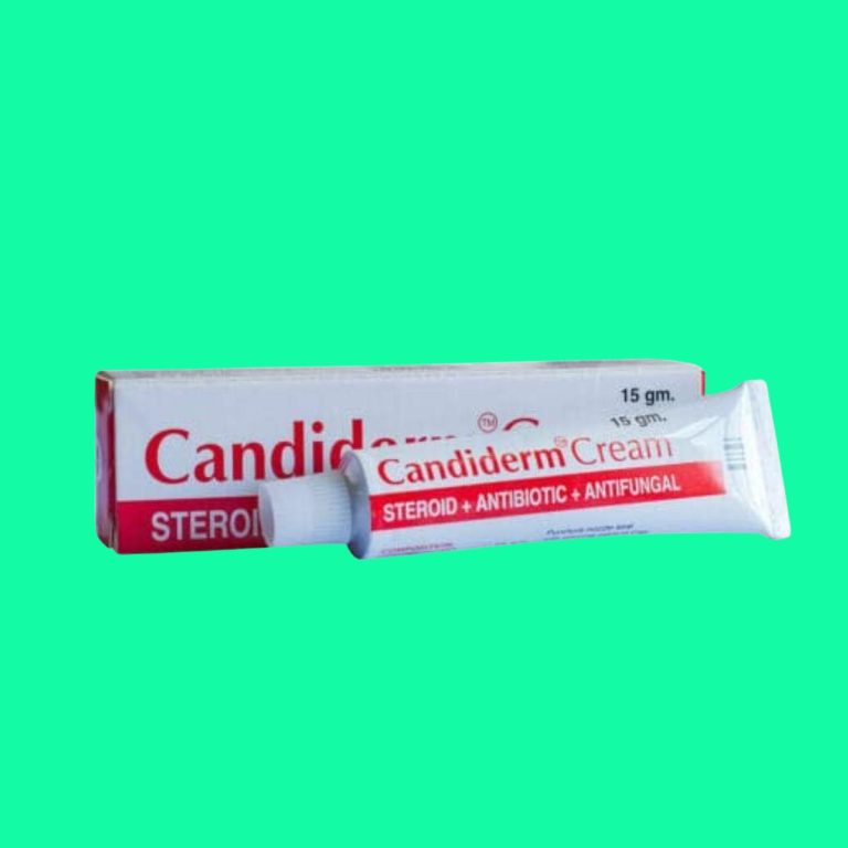 Thuốc Candiderm điều trị viêm da dị ứng, viêm da tiếp xúc, viêm da mạn tính