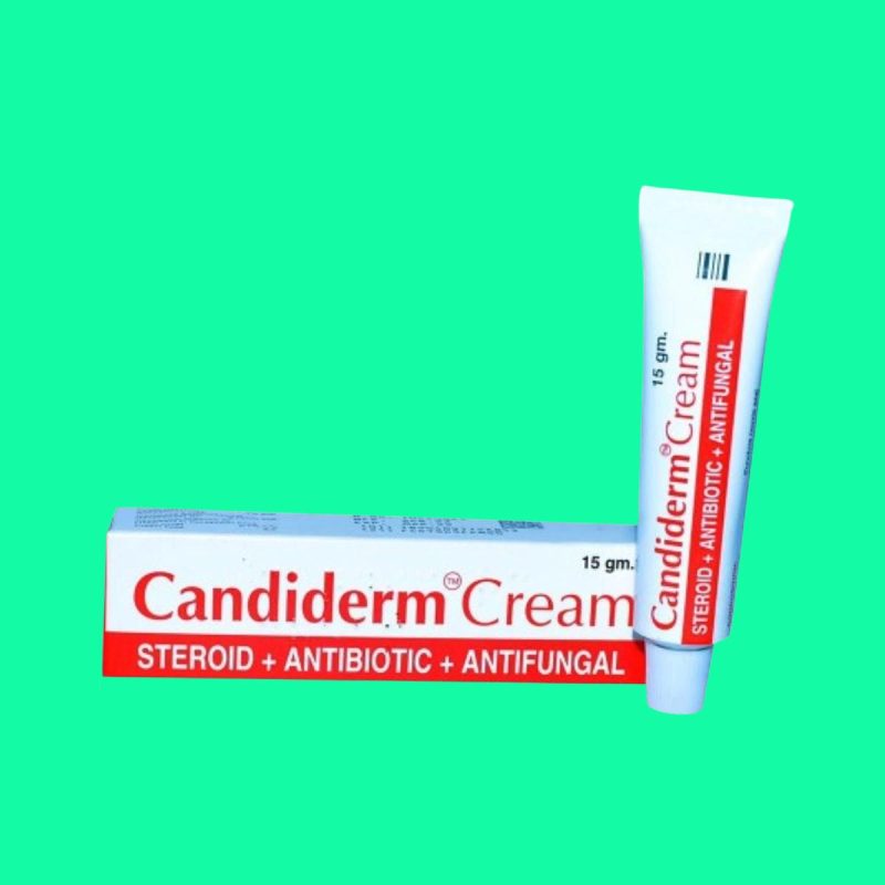 Thuốc Candiderm điều trị viêm da dị ứng, viêm da tiếp xúc, viêm da mạn tính