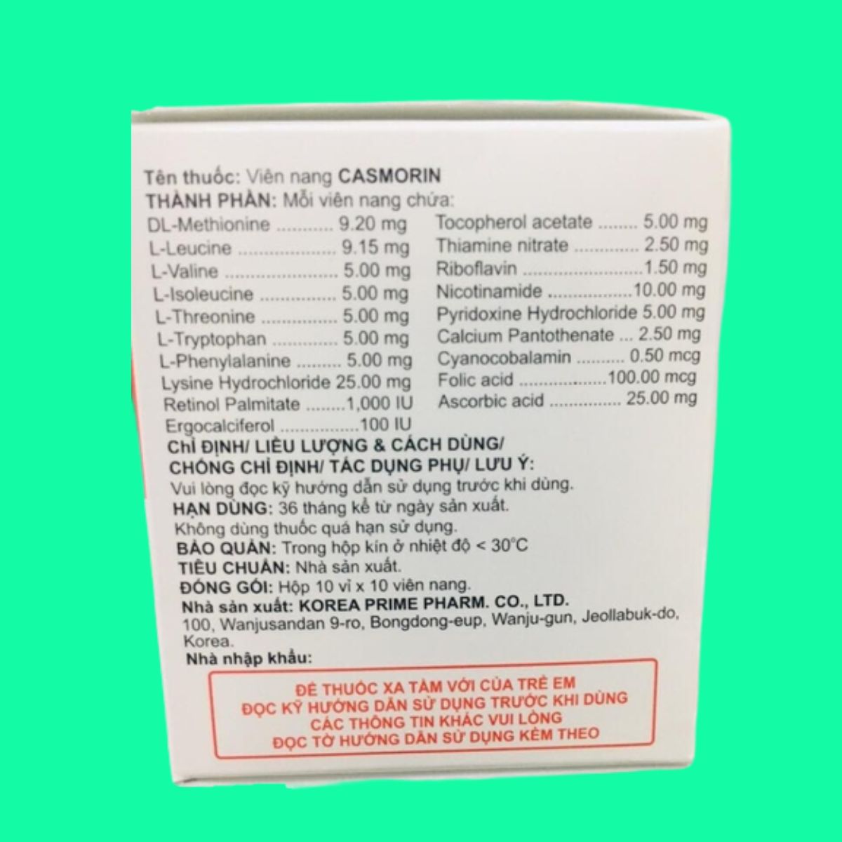 Casmorin (4) Casmorin