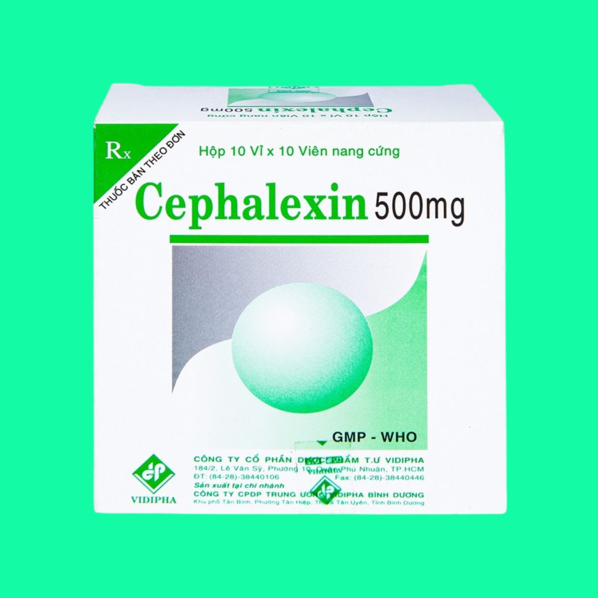 Cephalexin 500mg Vidipha (1) Cephalexin 500mg Vidipha