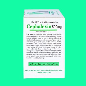 Cephalexin 500mg Vidipha 5 Cephalexin 500mg Vidipha