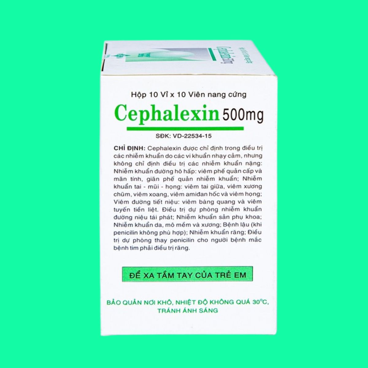Cephalexin 500mg Vidipha (5) Cephalexin 500mg Vidipha