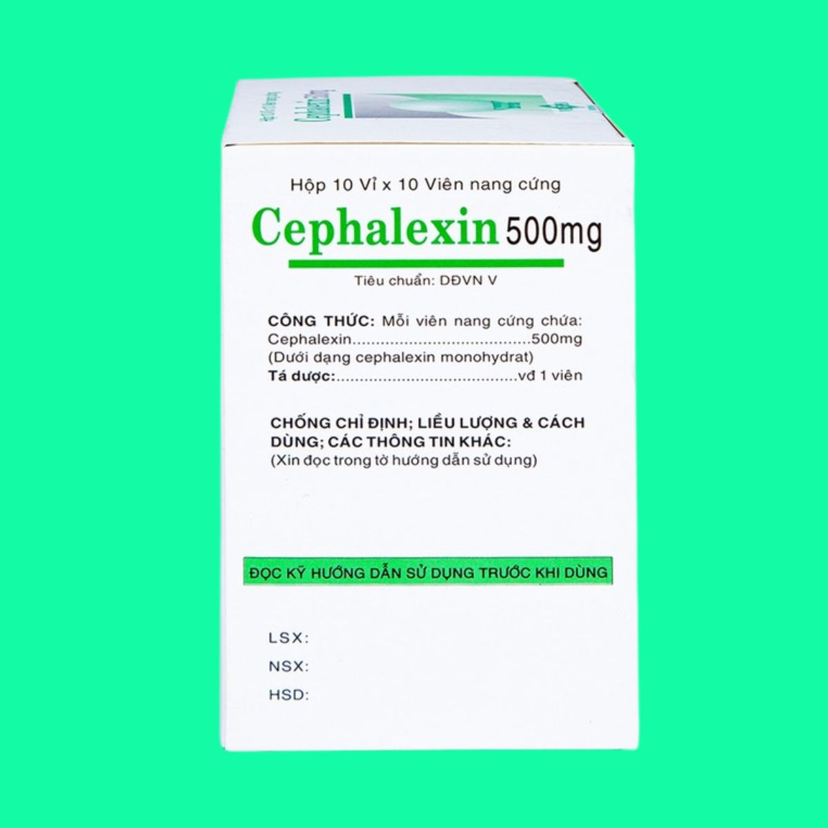Cephalexin 500mg Vidipha (6) Cephalexin 500mg Vidipha
