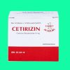 Cetirizin 10mg Thành Nam 10 Cetirizin 10mg Thành Nam