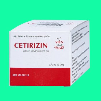 Cetirizin 10mg Thành Nam