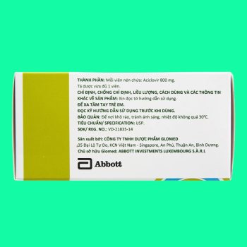 Ciclevir 800 5 Ciclevir 800