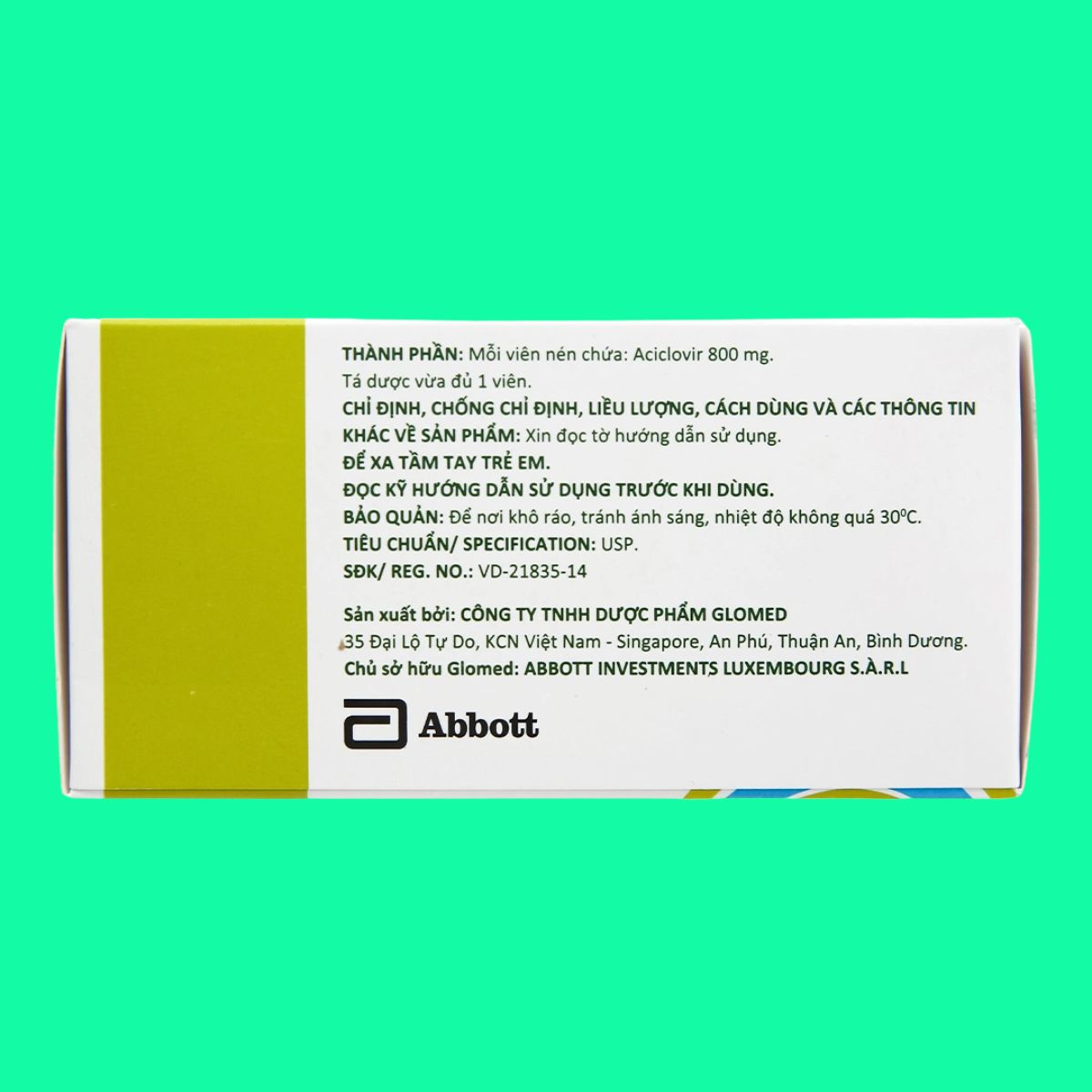 Ciclevir 800 (5) Ciclevir 800