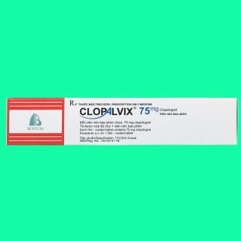 Thuốc Clopalvix Plus - Dự phòng huyết khối động mạch, rối loạn nhĩ