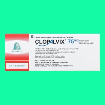 Thuốc Clopalvix Plus - Dự phòng huyết khối động mạch, rối loạn nhĩ