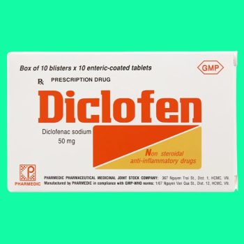 Thuốc Diclofen 50mg giúp cải thiện triệu chứng trong bệnh lý viêm khớp