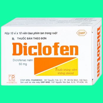 Thuốc Diclofen 50mg giúp cải thiện triệu chứng trong bệnh lý viêm khớp