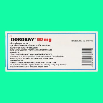 Dorobay 50mg 5 Dorobay 50 mg