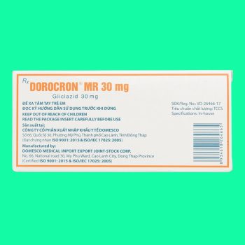 Dorocron MR 30mg 5 Dorocron MR 30mg