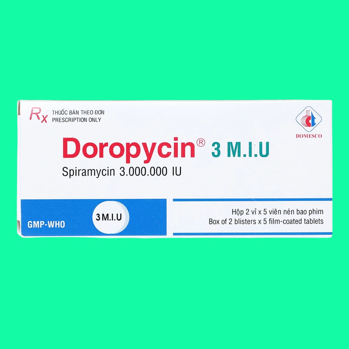 Doropycin 3 M.I.U (3) Doropycin 3 M.I.U