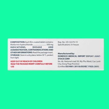 Glucofine 500 mg 4 Glucofine 500 mg