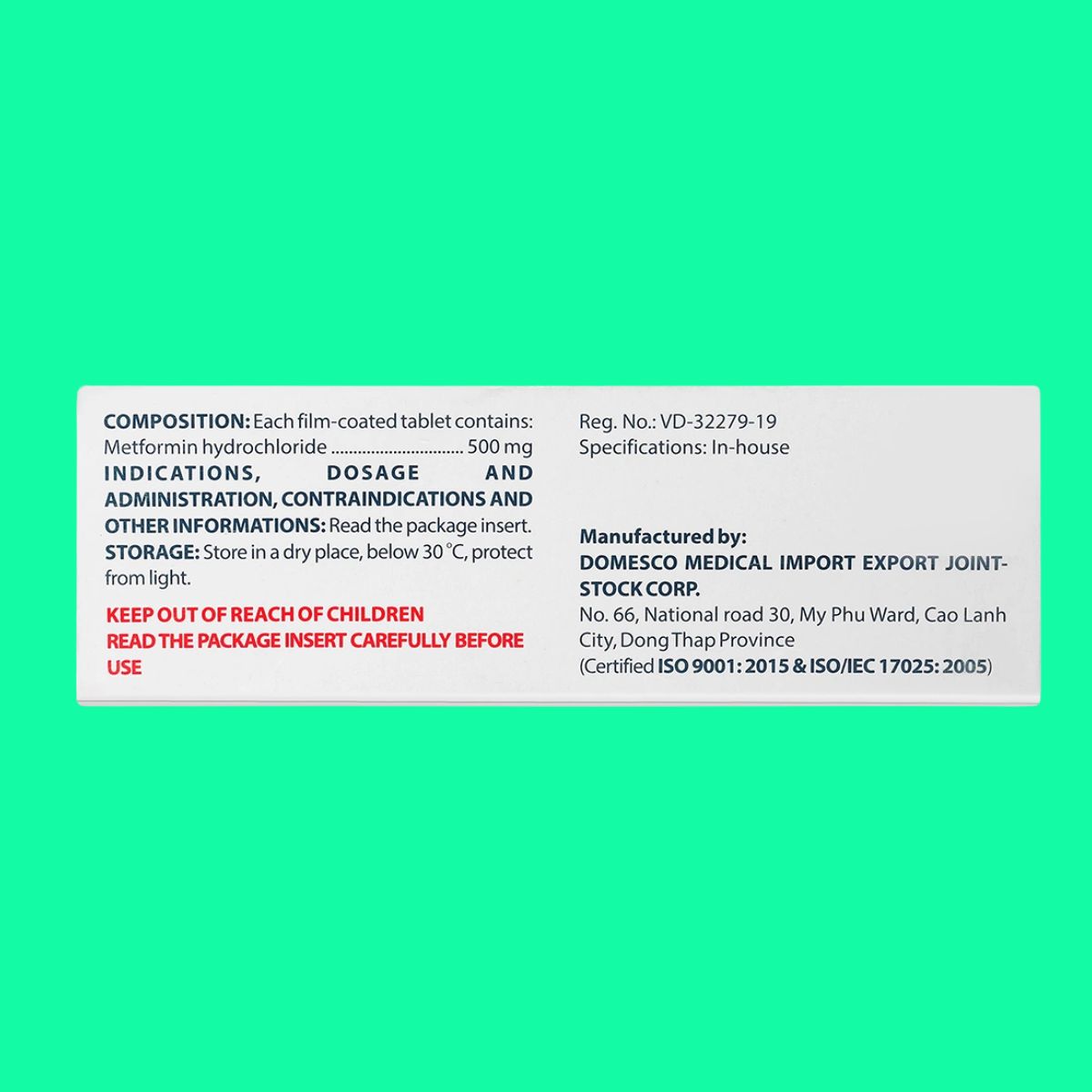 Glucofine 500 mg (4) Glucofine 500 mg