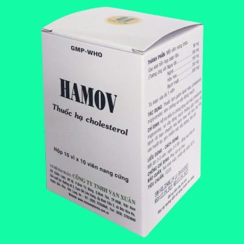 Hamov Vạn Xuân 4 Thuốc Hamov Vạn Xuân giúp hạ lipid máu, phòng ngừa xơ vữa động mạch