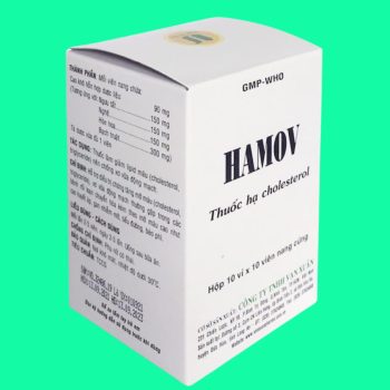 Hamov Vạn Xuân 3 Thuốc Hamov Vạn Xuân giúp hạ lipid máu, phòng ngừa xơ vữa động mạch