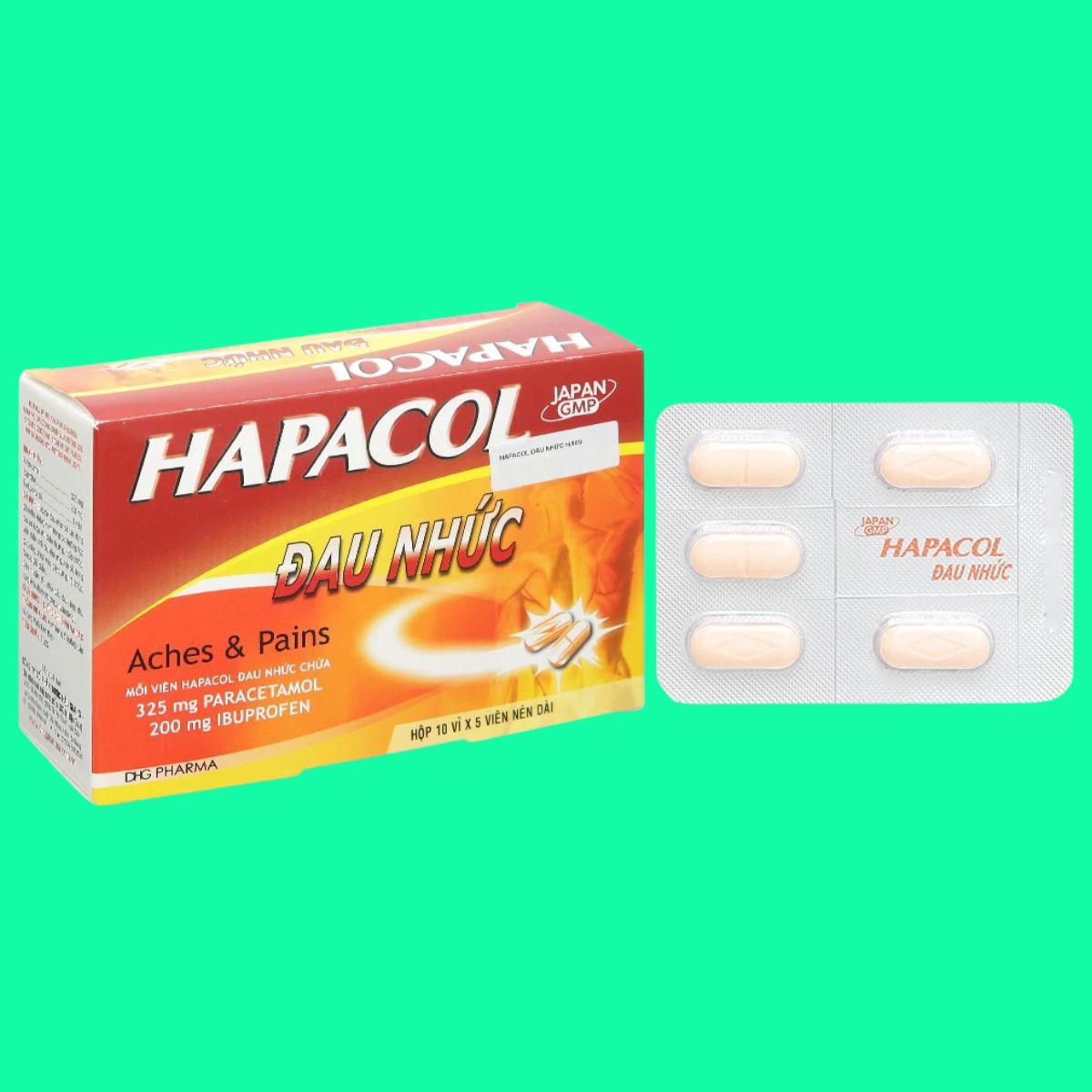 Hapacol-dau-Nhuc-11 Thuốc Hapacol Đau Nhức giúp hạ sốt, giảm đau mức độ nhẹ đến vừa