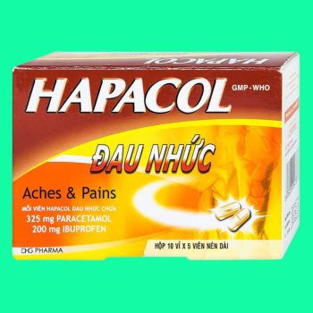Hapacol Đau Nhức 4 Thuốc Hapacol Đau Nhức giúp hạ sốt, giảm đau mức độ nhẹ đến vừa