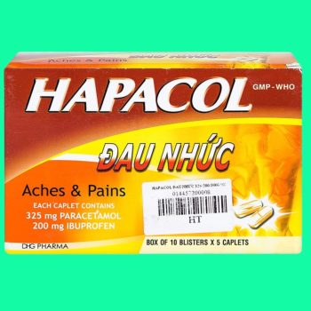 Hapacol Đau Nhức 5 Thuốc Hapacol Đau Nhức giúp hạ sốt, giảm đau mức độ nhẹ đến vừa