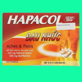 Hapacol Đau Nhức 3 Thuốc Hapacol Đau Nhức giúp hạ sốt, giảm đau mức độ nhẹ đến vừa