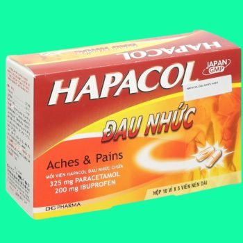 Thuốc Hapacol Đau Nhức giúp hạ sốt, giảm đau mức độ nhẹ đến vừa