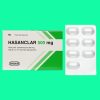 Hasanclar 500mg 10 Thuốc Hasanclar 500mg điều trị nhiễm trùng đường hô hấp trên và dưới