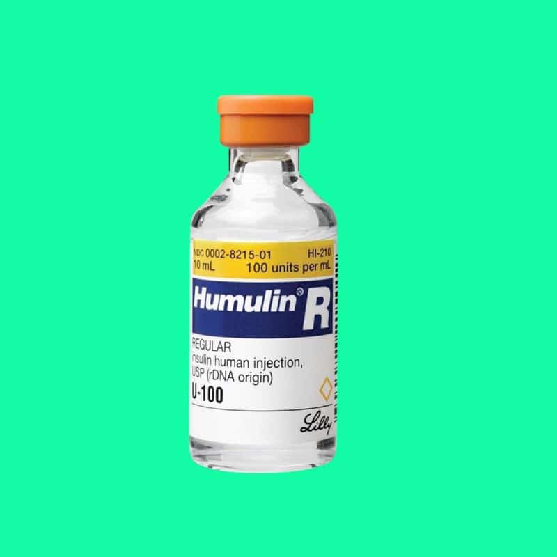 Thuốc Humulin R 100UI/ml điều trị cho bệnh nhân đái tháo đường