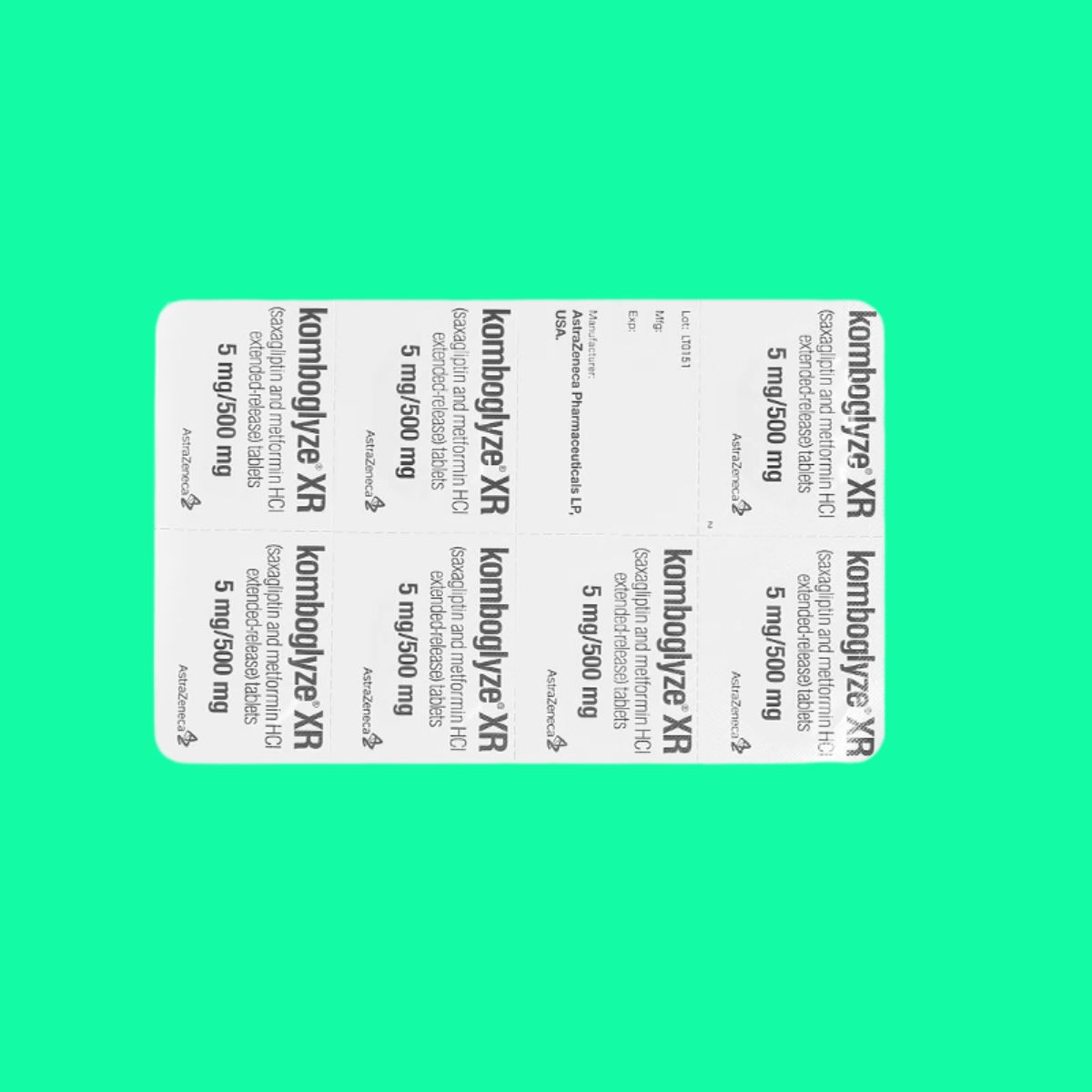 Komboglyze XR 5mg500mg (5) Komboglyze XR 5mg/500mg