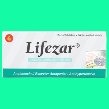 Lifezar 50mg 3 Thuốc Lifezar 50mg điều trị tăng huyết áp đơn trị hoặc phối hợp