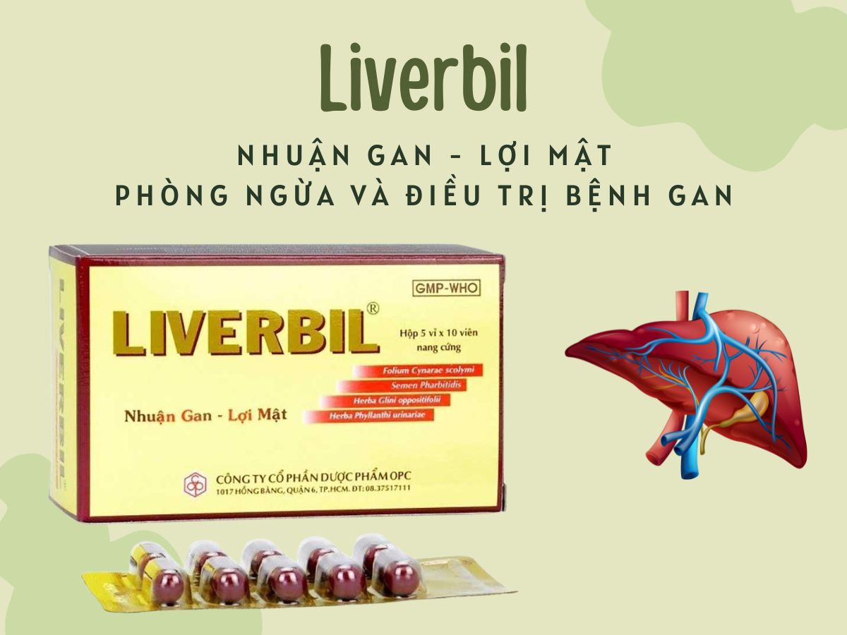 Thuốc Liverbil hỗ trợ điều trị và phòng ngừa viêm gan
