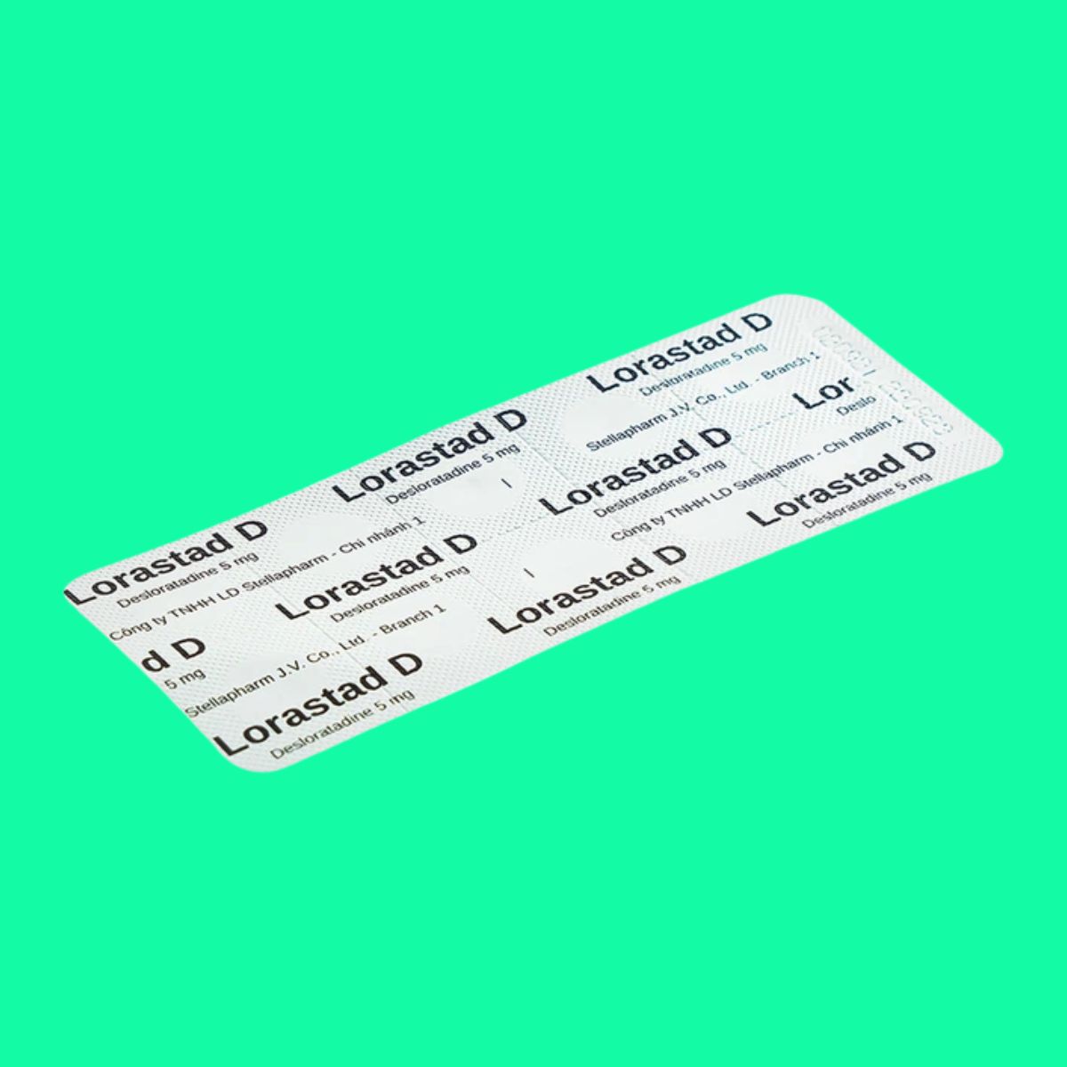 Lorastad D 5mg (8) Lorastad D 5mg