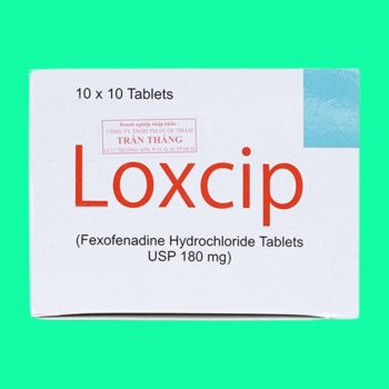 Thuốc Loxcip 180mg - Giảm triệu chứng viêm mũi dị ứng theo mùa