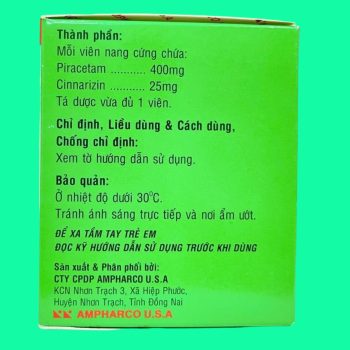 Thuốc MaxxViton Plus 400mg/25mg - điều trị rối loạn tiền đình
