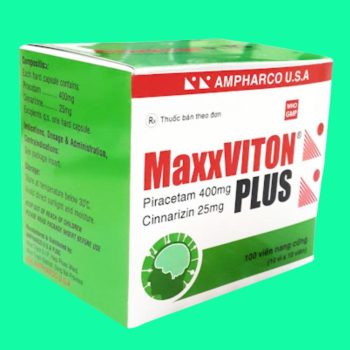 Thuốc MaxxViton Plus 400mg/25mg - điều trị rối loạn tiền đình